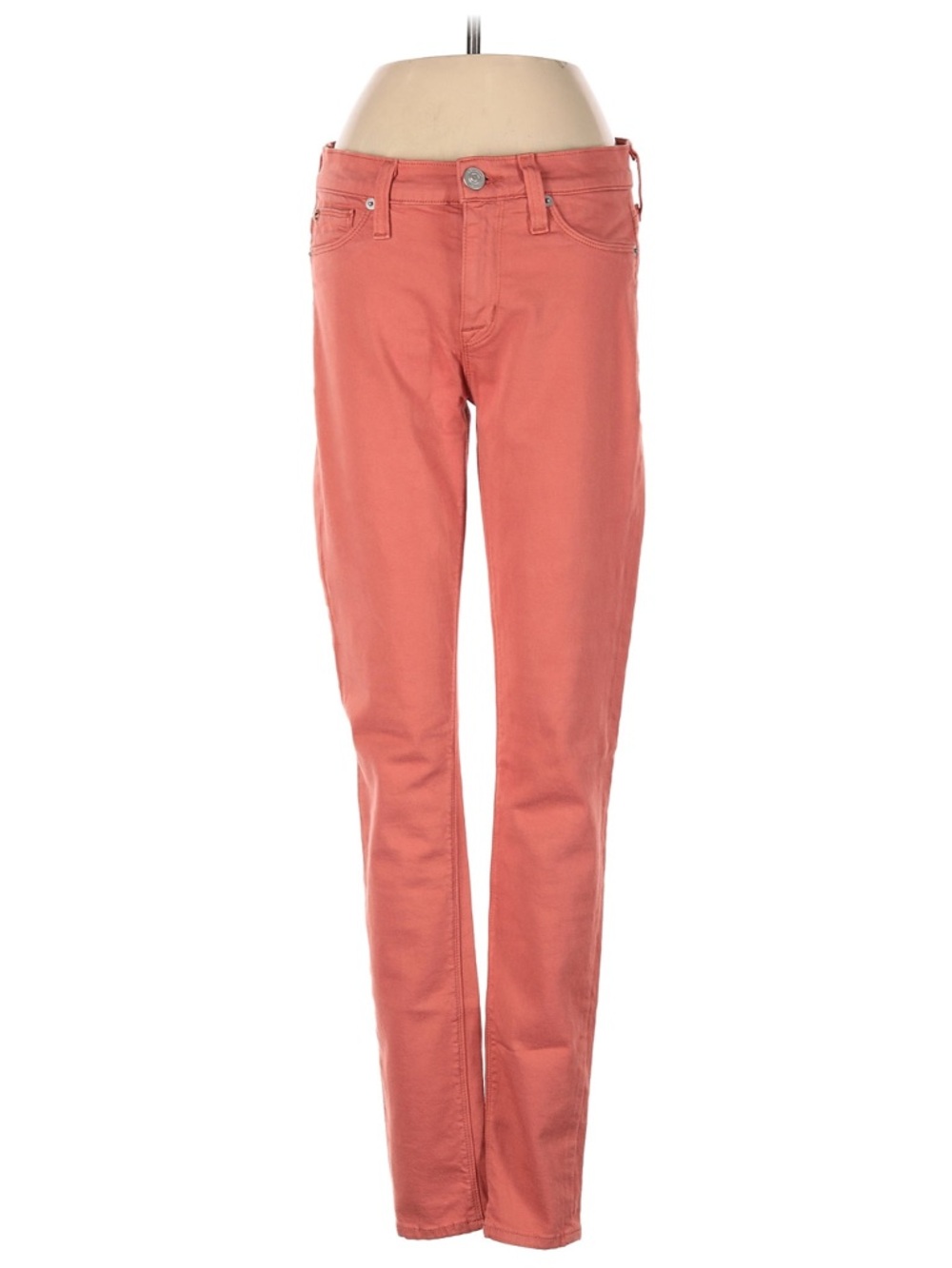 Hudson Jeans Slim Straight in Coral